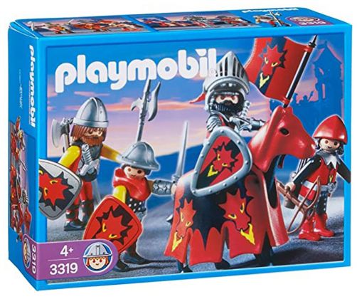 PLAYMOBIL Knights 3319 Chevaliers du dragon avec escorte