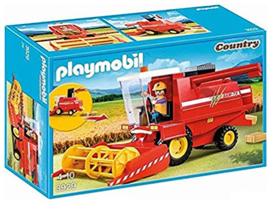 PLAYMOBIL Country 3929 Fermier/Moissonneuse-batteuse