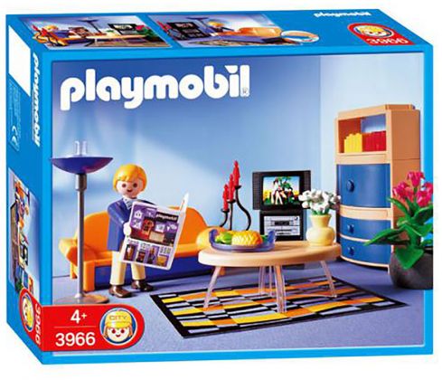 PLAYMOBIL City Life 3966 Salon contemporain