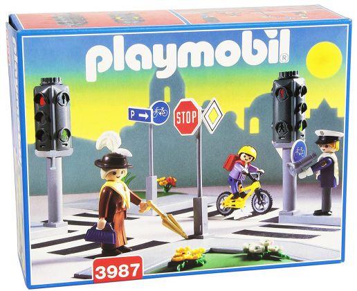 PLAYMOBIL City Life 3987 Piétons / signalisations / carrefour