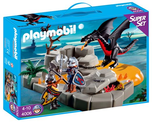 PLAYMOBIL Knights 4006 Superset Chevaliers dragons