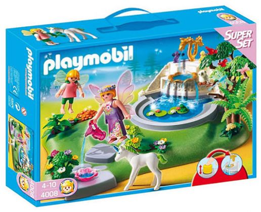 PLAYMOBIL Princess 4008 Superset Fées et fontaine enchantée