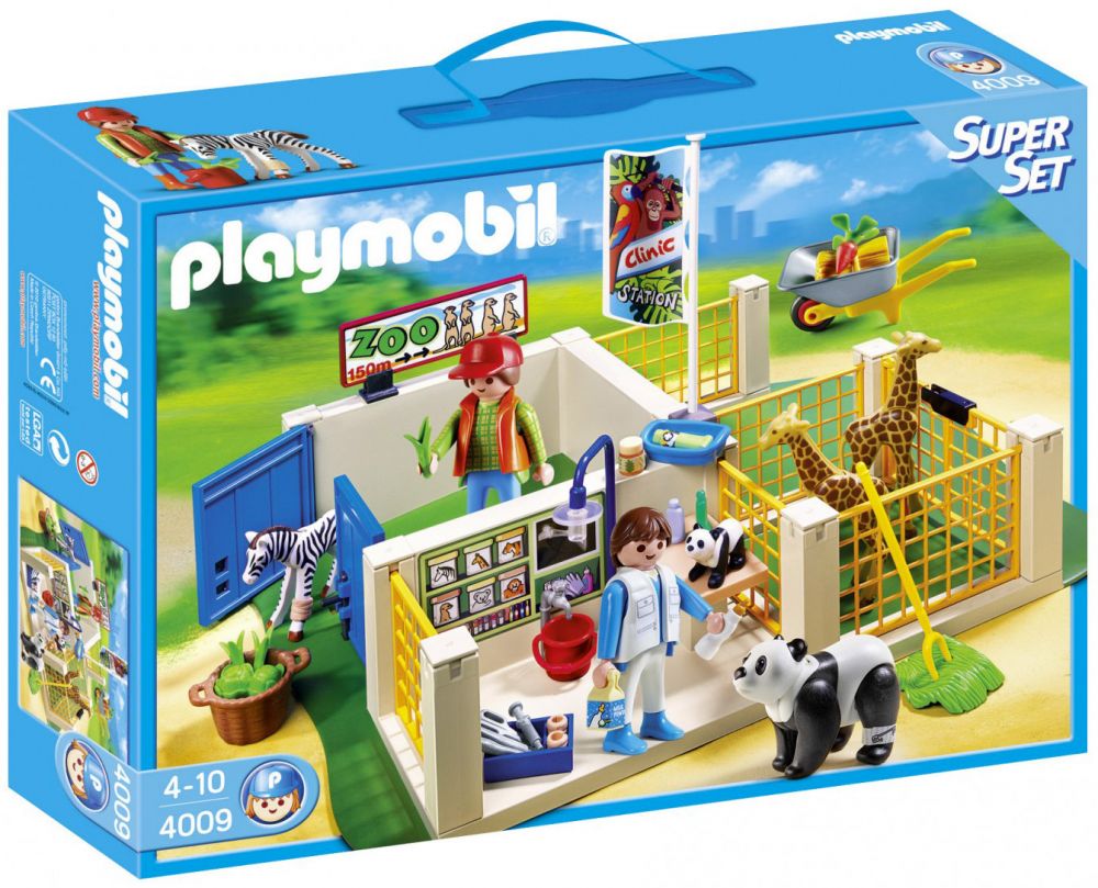 Playmobil City Life 4009 pas cher, Superset Clinique vétérinaire