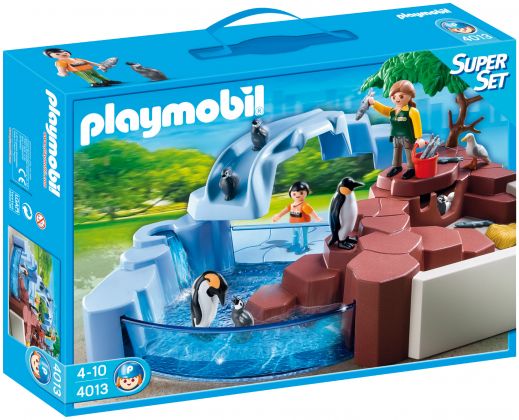 PLAYMOBIL City Life 4013 Bassin des pingouins