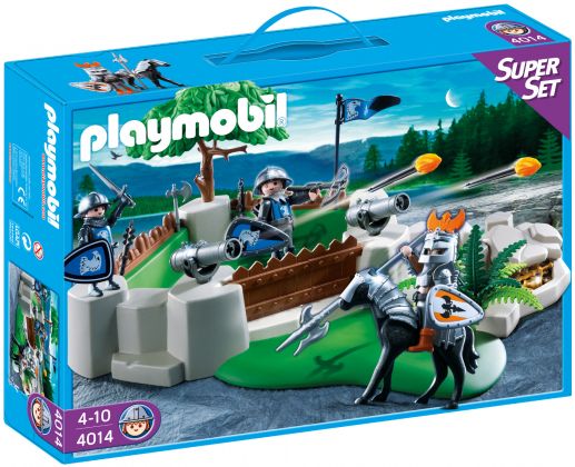 PLAYMOBIL Knights 4014 SuperSet Bastion des chevaliers