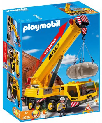 PLAYMOBIL City Action 4036 Grue mobile géante