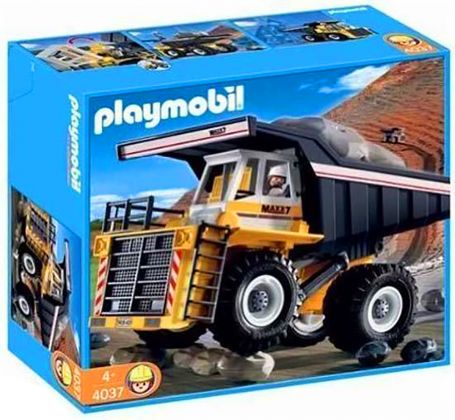 PLAYMOBIL City Action 4037 Tombereau géant