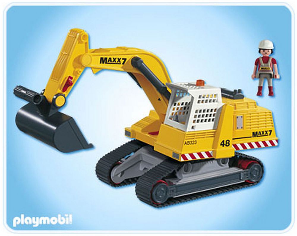 Playmobil 9888 Escavatore City Action – Nuovo Di Zecca (Neuf / New)
