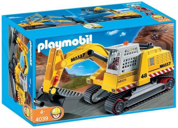 PLAYMOBIL City Action 4039 Excavateur géant