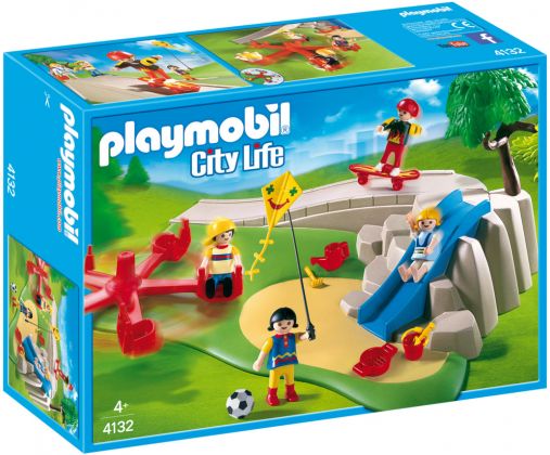 PLAYMOBIL City Life 4132 Superset Enfant / Aire de jeux