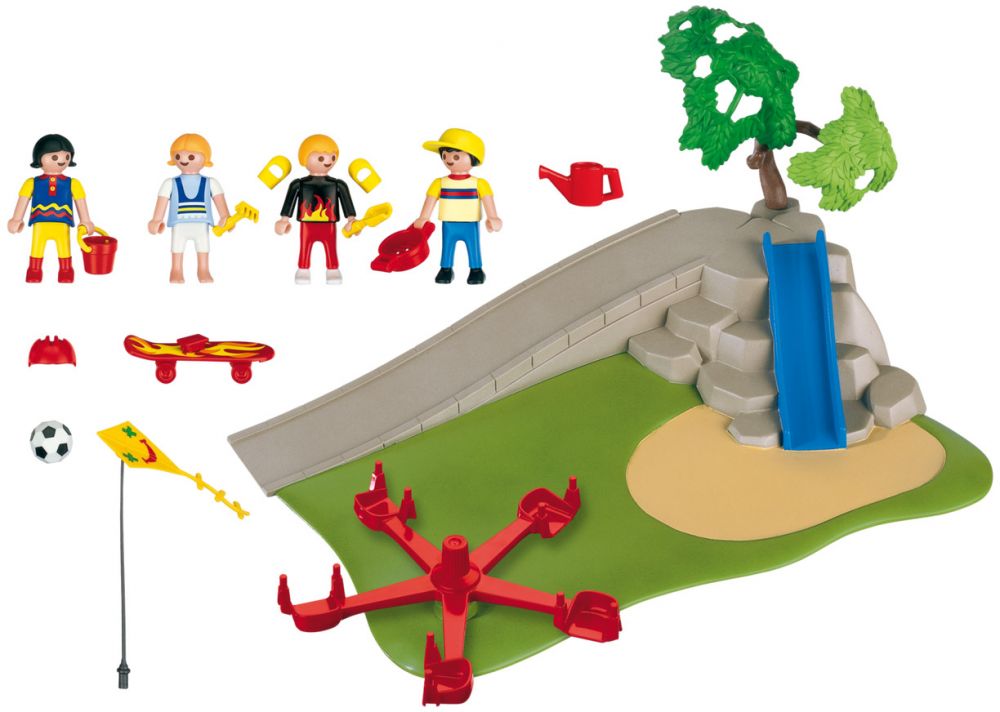 Playmobil City Life Grand jardin d'enfants 5024 Aire de Jeu parc jeux