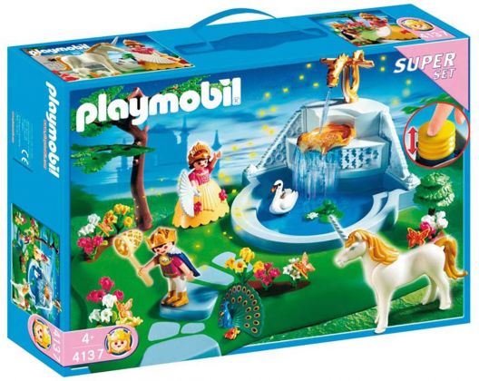 PLAYMOBIL Princess 4137 SuperSet Fontaine Royale