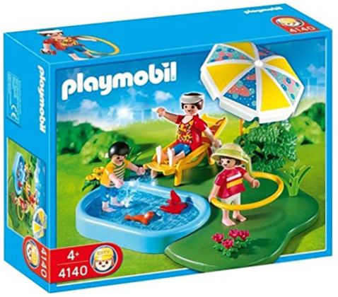 PLAYMOBIL City Life 4140 CompactSet Famille et piscine