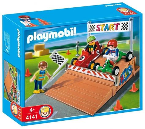 PLAYMOBIL Sports & Action 4141 CompactSet Pilotes et karts