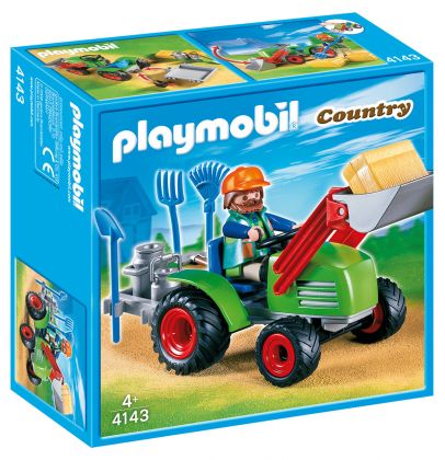 PLAYMOBIL Country 4143 Agriculteur avec tracteur