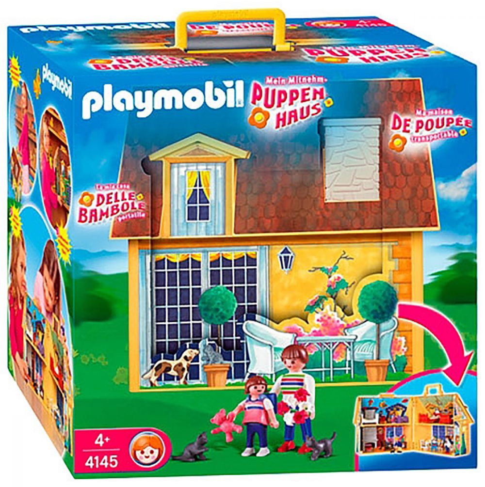 Playmobil City Life 4145 pas cher, Maison de famille transportable