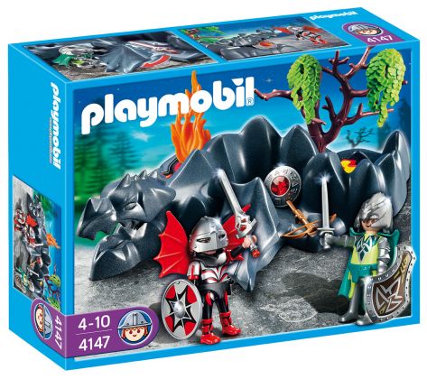 PLAYMOBIL Knights 4147 CompacSet Chevaliers Dragons