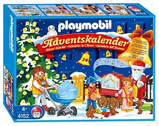 PLAYMOBIL Christmas 4152 Calendrier de l'Avent Jeux de neige