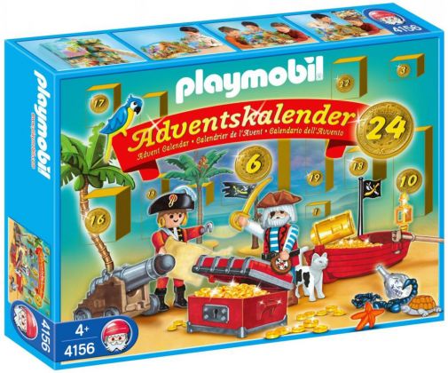 PLAYMOBIL Christmas 4156 Calendrier de l’Avent Pirates