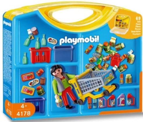 PLAYMOBIL City Life 4178 Valisette cliente / accessoires