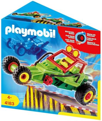 PLAYMOBIL Sports & Action 4183 Cascadeur avec voiture verte