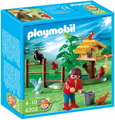 PLAYMOBIL Country 4203 Enfant avec oiseaux et nid