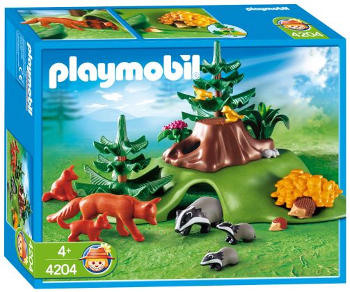 PLAYMOBIL Country 4204 Renards / tanière