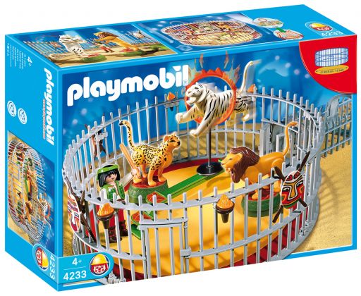 PLAYMOBIL City Life 4233 Dresseur avec cage aux fauves