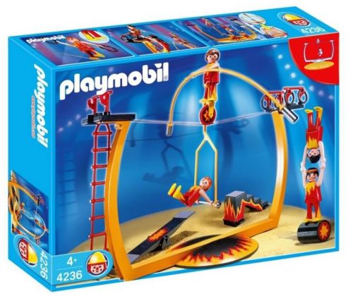 PLAYMOBIL City Life 4236 Funambules avec piste d'acrobaties