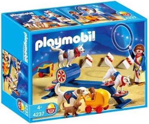 PLAYMOBIL City Life 4237 Educatrice avec chiens savants