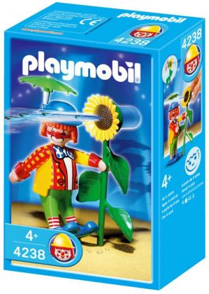 PLAYMOBIL City Life 4238 Clown avec fleur lance-eau