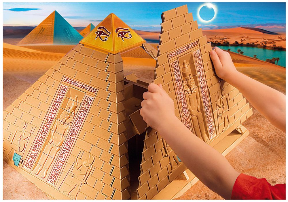 Playmobil History 4240 pas cher, Pyramide égyptienne