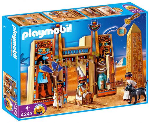 PLAYMOBIL History 4243 Pharaon et pylône de temple