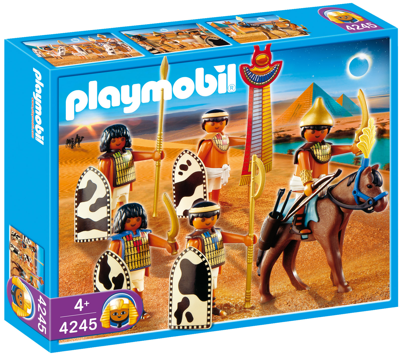 Lot Playmobil égyptiens, 69 Pièces, Thème Égypte, D'occasion