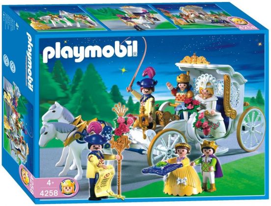 PLAYMOBIL Princess 4258 Mariés avec carrosse