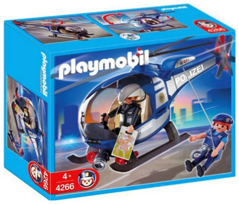 PLAYMOBIL City Action 4266 Hélicoptère de police