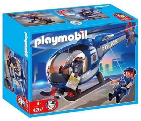 PLAYMOBIL City Action 4267 Hélicoptère de police