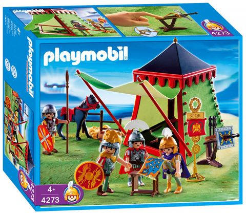 PLAYMOBIL History 4273 Centurion / soldats / campement