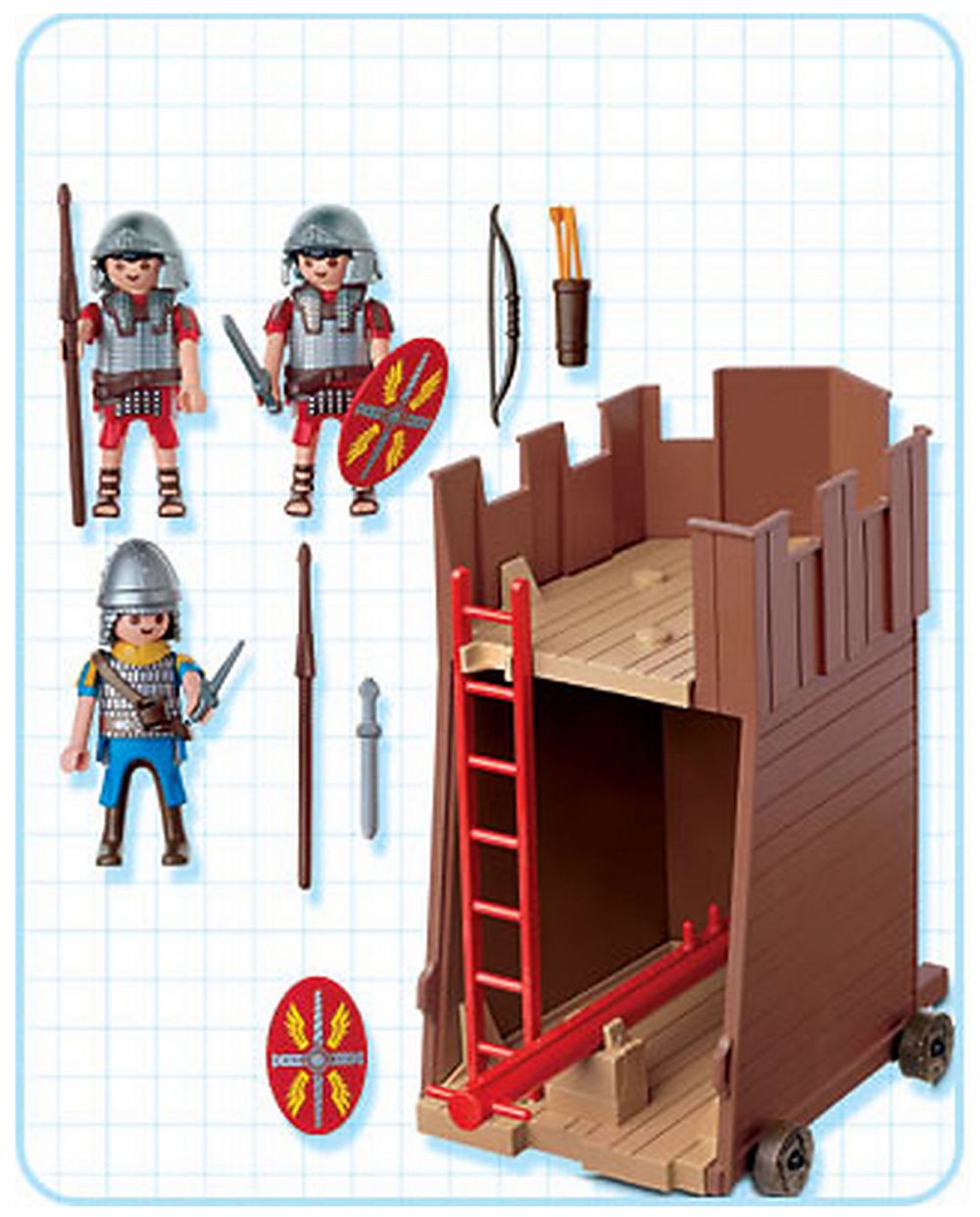 tour d'assaut romaine playmobil