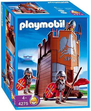 PLAYMOBIL History 4275 Soldats romains / tour d'assaut