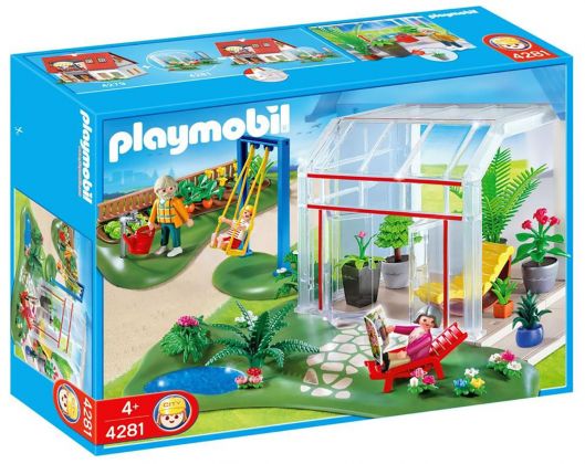 PLAYMOBIL City Life 4281 Véranda et jardin