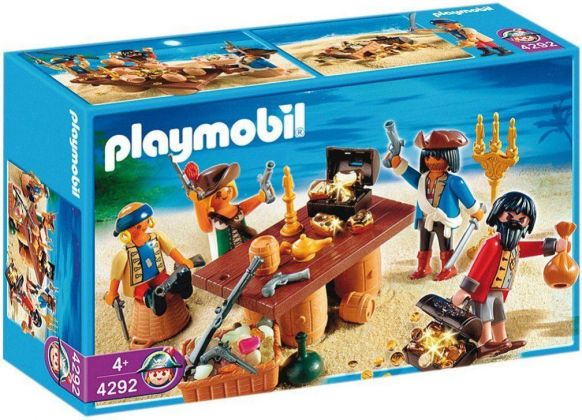 PLAYMOBIL Pirates 4292 Bande de pirates et leur butin