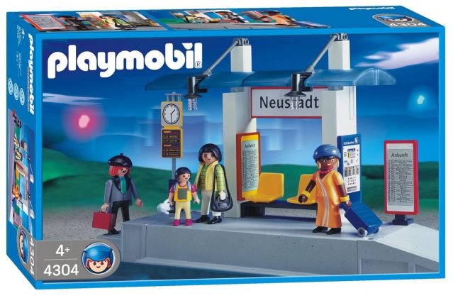 PLAYMOBIL City Life 4304 Voyageurs / quai de gare