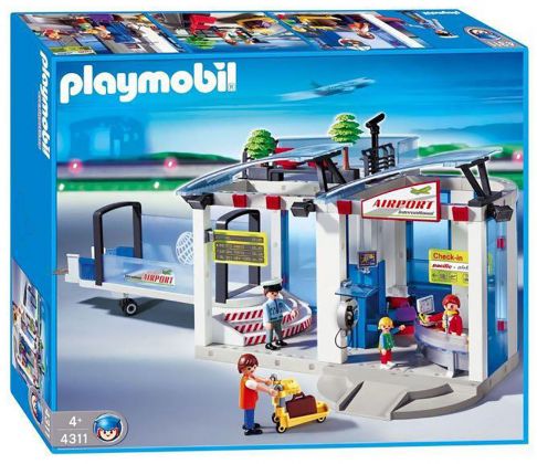 PLAYMOBIL City Action 4311 Aéroport / passerelle d'embarquement