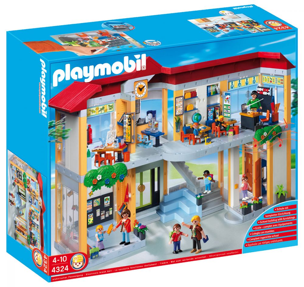 Playmobil Grande école aménagée - Playmobil