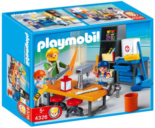 PLAYMOBIL City Life 4326 Classe de technologie