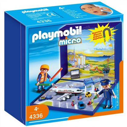 PLAYMOBIL Micro 4336 Micro Playmobil Aéroport