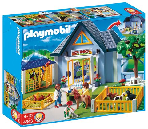 PLAYMOBIL City Life 4343 Clinique vétérinaire