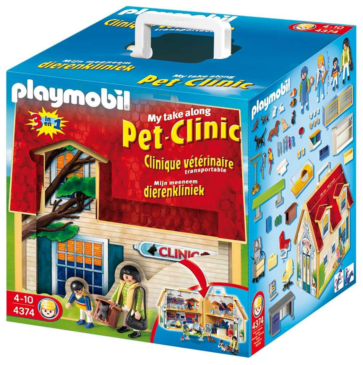 Playmobil City Life Clinique Vétérinaire Transportable