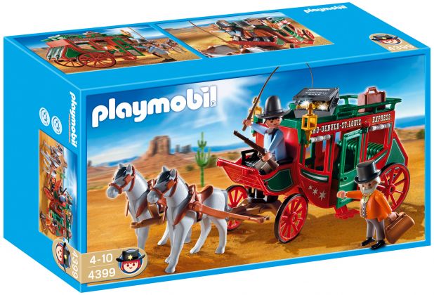 PLAYMOBIL Western 4399 Diligence